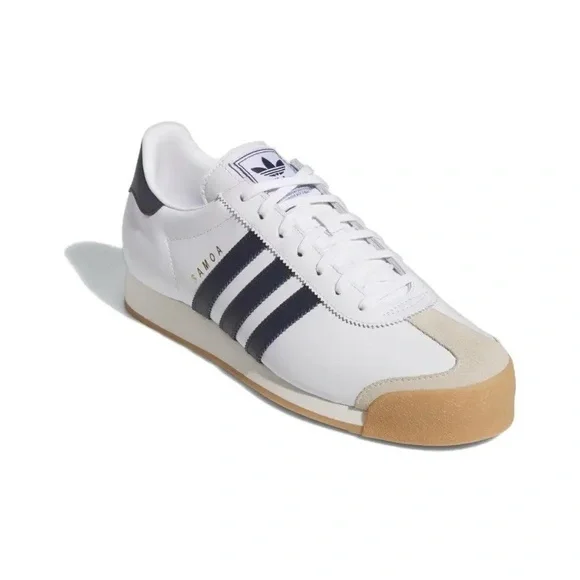 Adidas Originals Samoa White Blue Sneakers IF7164 Men’s Size 13 New - Picture 2 of 7